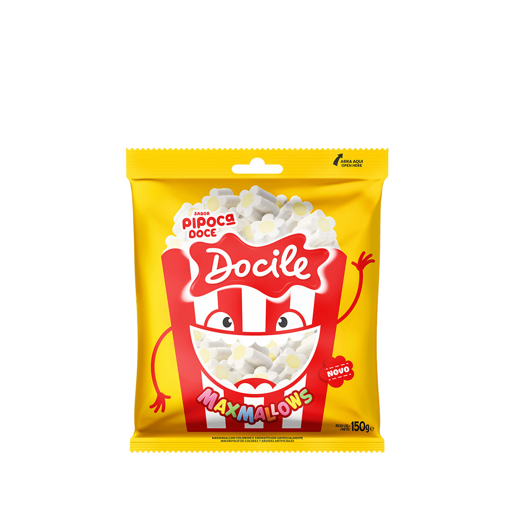 Marshmallow Pipoca 150g - Docile em Oferta na Shopee