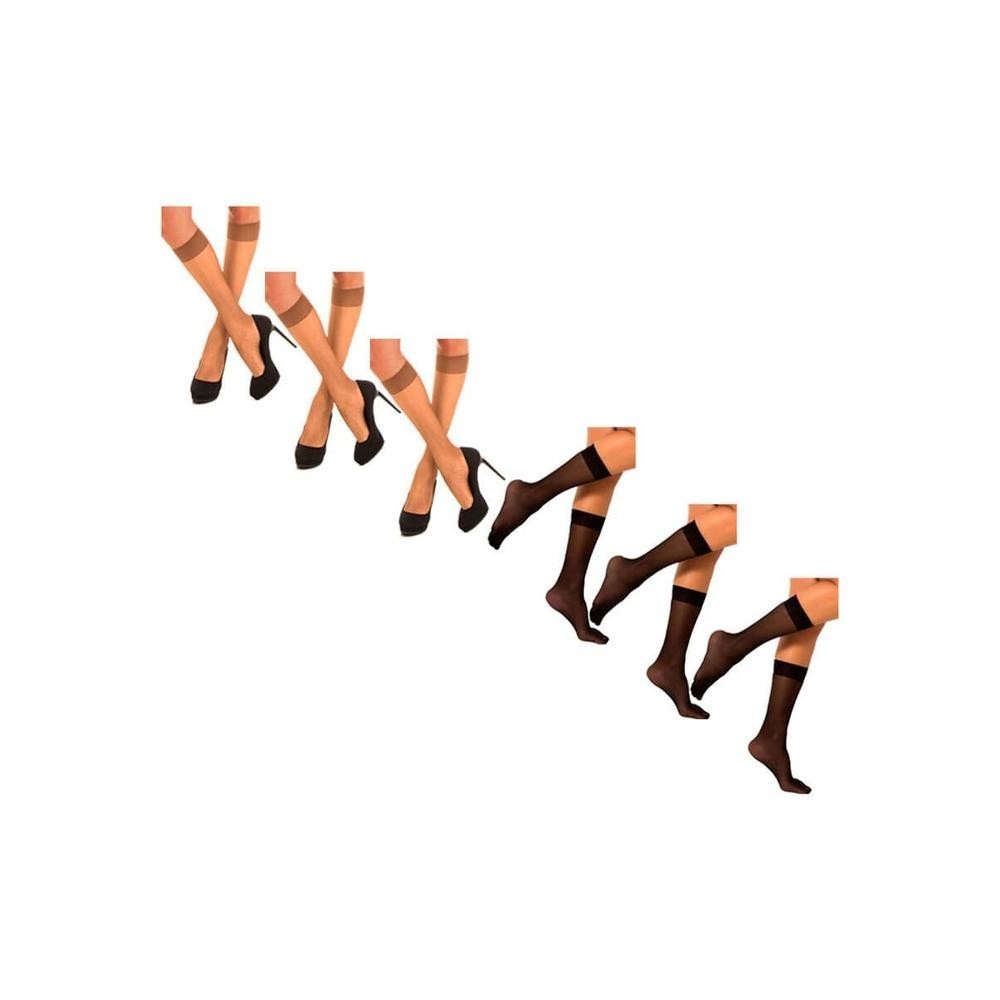 Kit com 6 Meias 3/4 Fio 20 Trifil 6106 em Oferta na Shopee