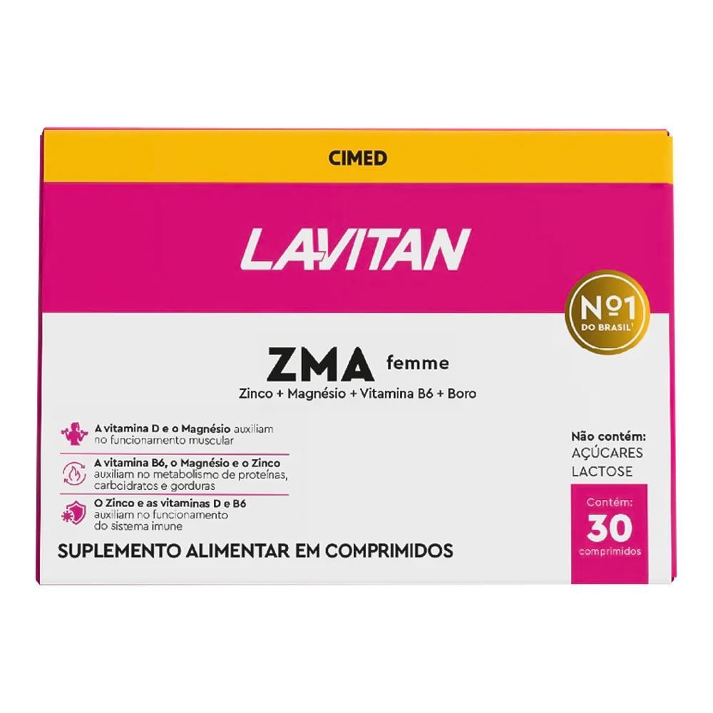 LAVITAN TESTO FEMME COM 30 COMPRIMIDOS - Health