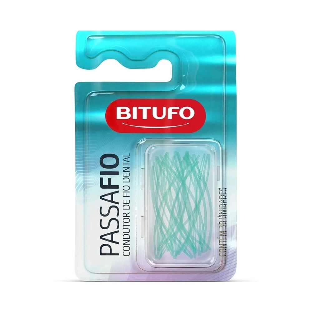 Condutor de Fio Dental Bitufo 30 Unidades em Oferta na Shopee