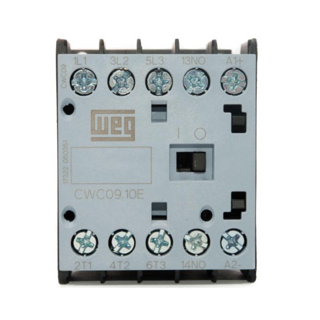 WEG MINI CONTATOR WEG 24VCA 9A TRIPOLAR 1NA CWC09-10-30V04