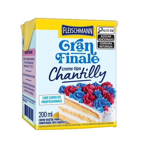 Chantilly Gran Finale 200ml Fleischmann