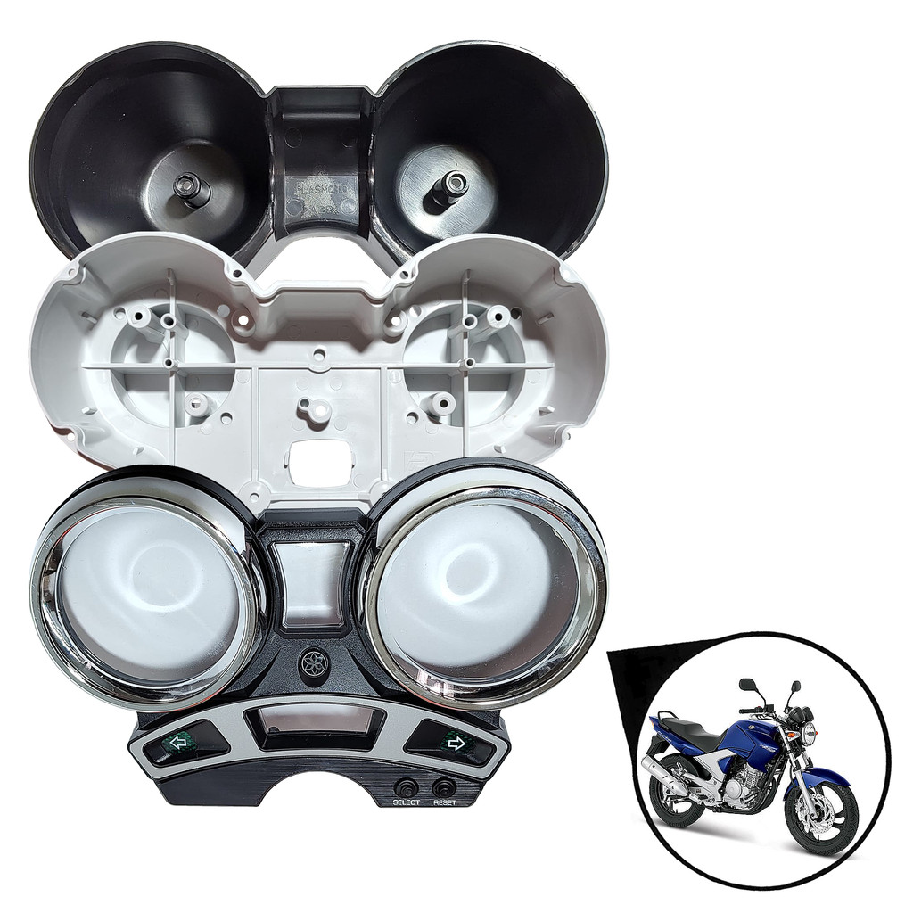 Kit Carcaca Painel Ys 250 Fazer 2005 Ate 2009 Plasmotos em Oferta na Shopee