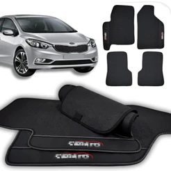 Tapete Para Cerato Koup 2010 2011 12 13 Linha Premium Impermeável 4 peças Lindo Black Friday!