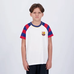Camisa Barcelona Sorority Juvenil Branca