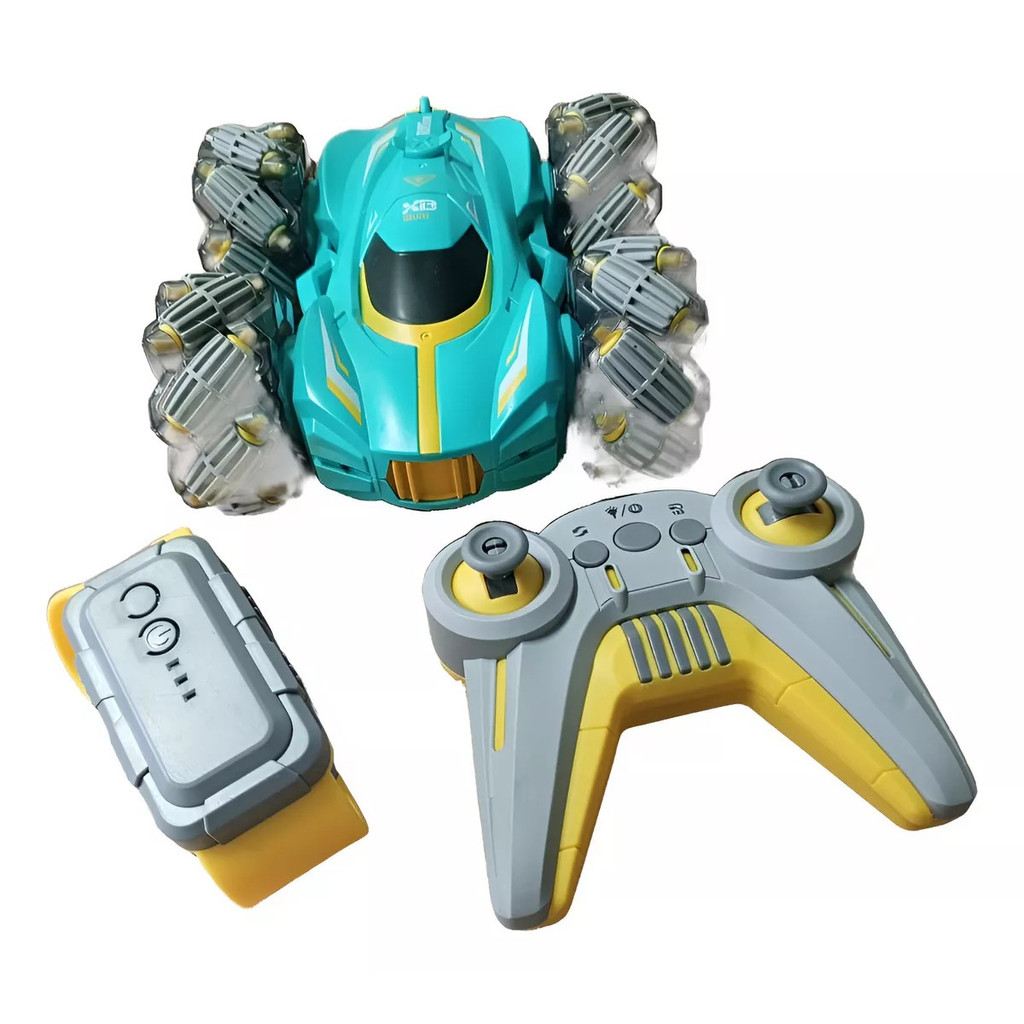 Stunt Rolling Carro Controle Remoto e Pulseira 360º  Sensor