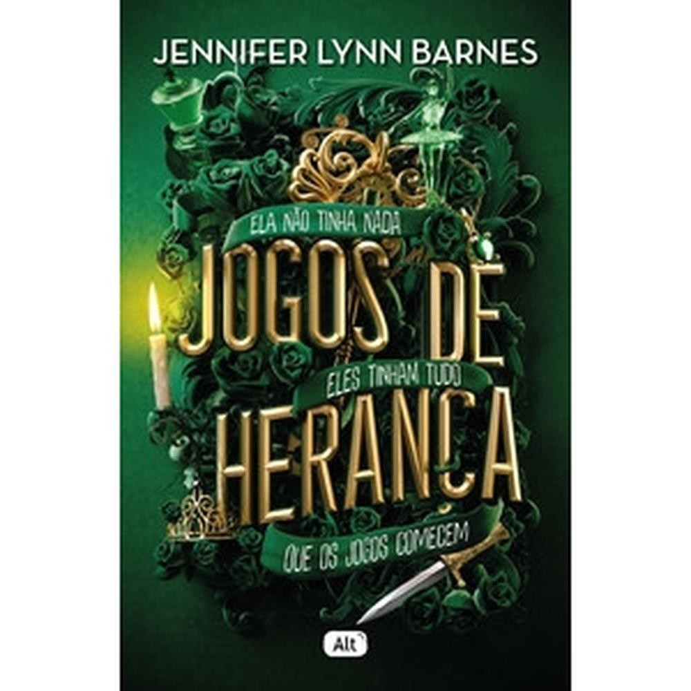Capa do livro Jogos de herança