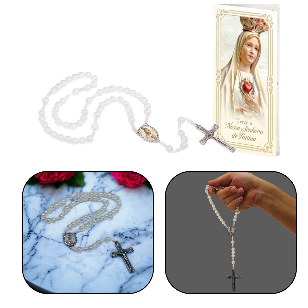 Terço Nossa Senhora de Fátima Folheto de Oração