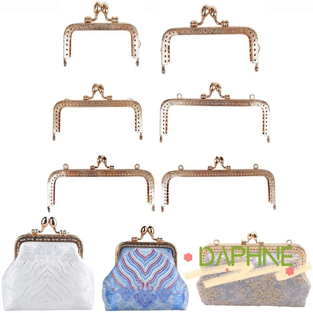 DA-FACC Moldura De Bolsa Fecho Beijo , De Metal Vintage , Mini Hardware Fechos Artesanato Faça Você Mesmo