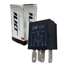 Mini Rele Auxiliar 12V 40a 4 Pinos Resistor Universal Carro Rele para Carro 4 terminais