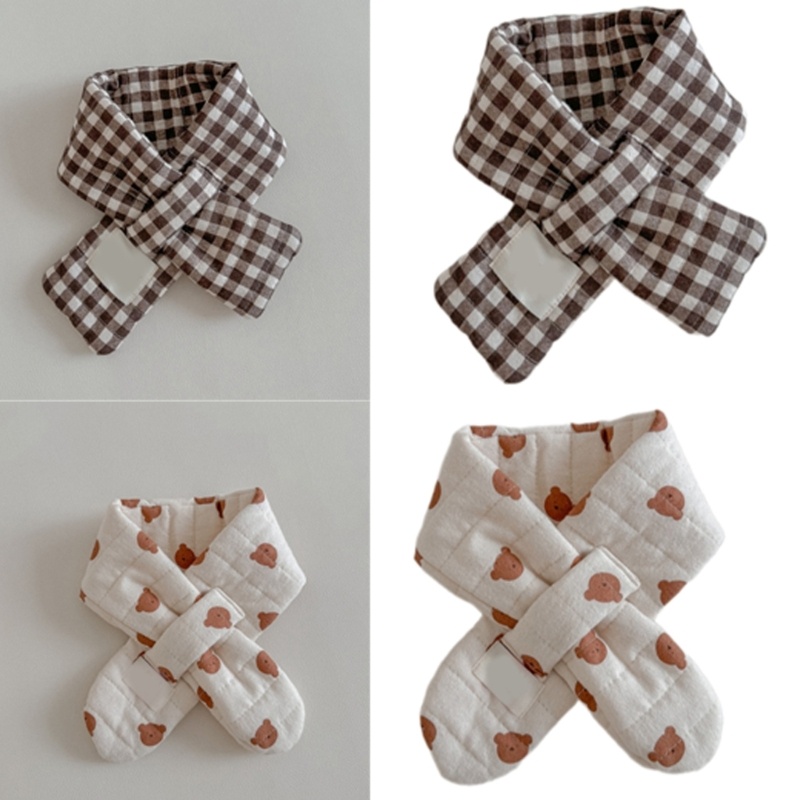 QUICKR Lenço Macio E Confortável Infantil De Pescoço Quente De Inverno Para Meninos Meninas