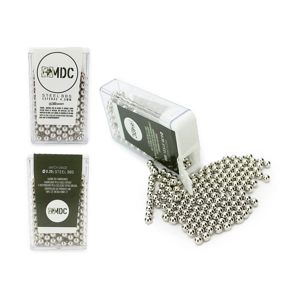 Esfera De Aço Cromada Steel Bbs 4.5mm Ultra Polida Com 300un em Oferta na Shopee