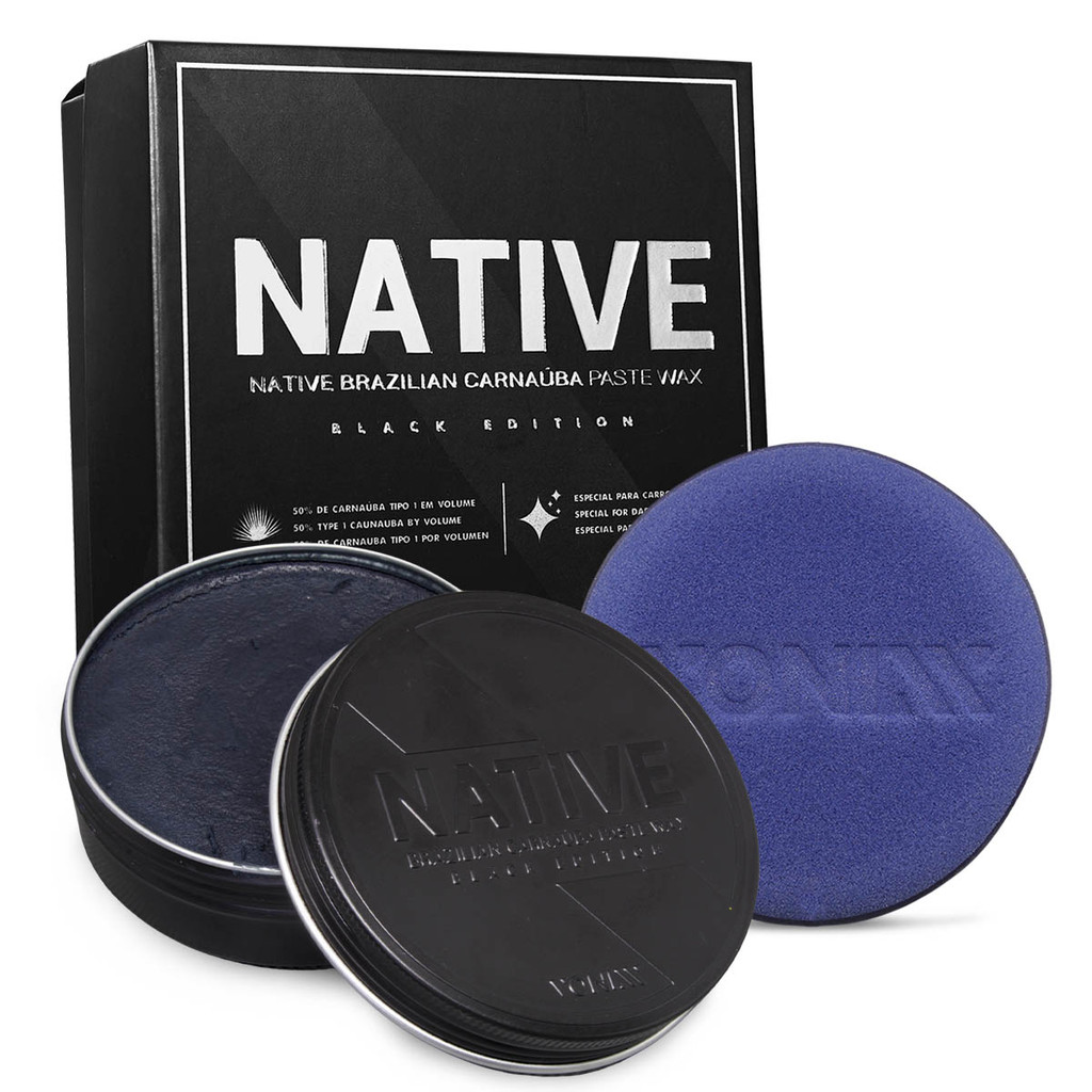 Cera Native Paste Wax Black Edition Vonixx 100ml com Aplicador