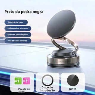 360 ° Dobrável Suporte para telemóvel Dupla Face Vácuo Magnético Carro Montado Suporte De Adsorção em Oferta na Shopee
