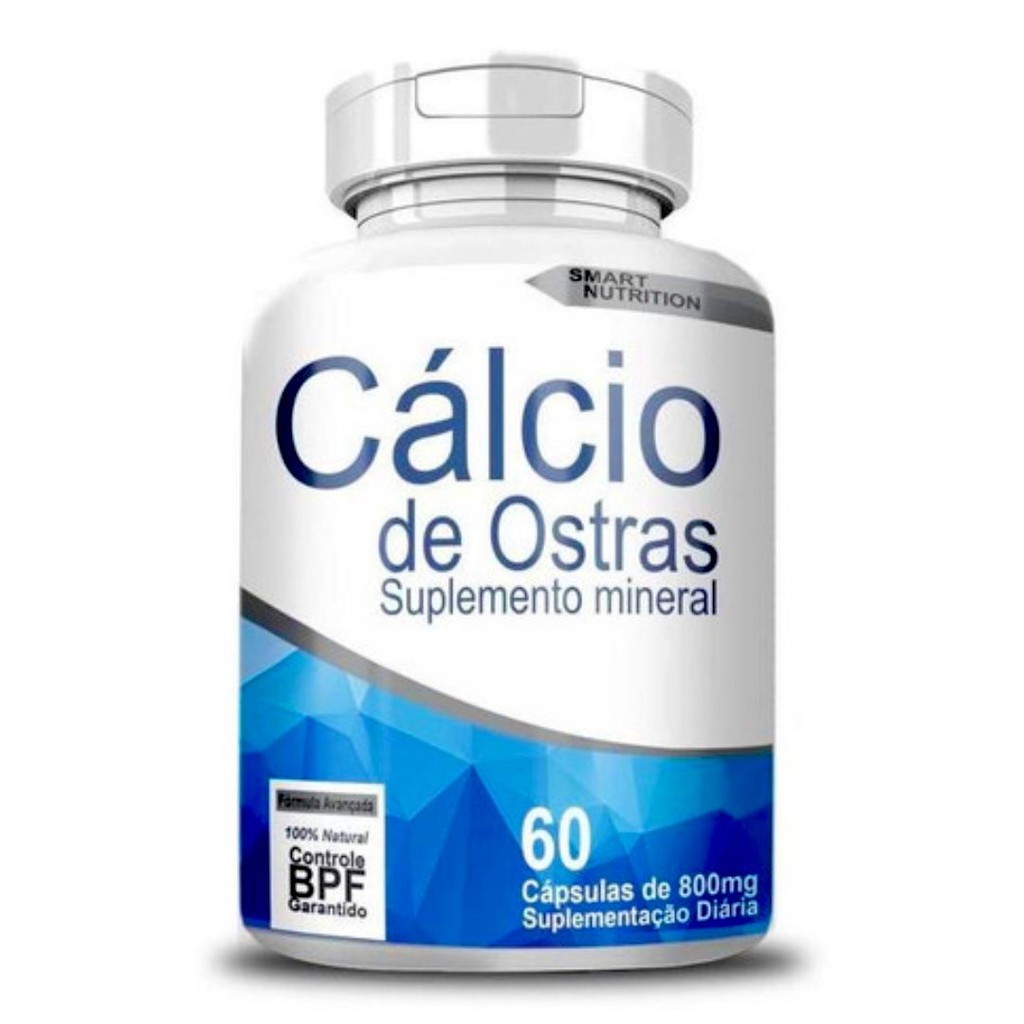 CÂLCIO DE OSTRAS 800MG 60 CÂPSULAS 4E