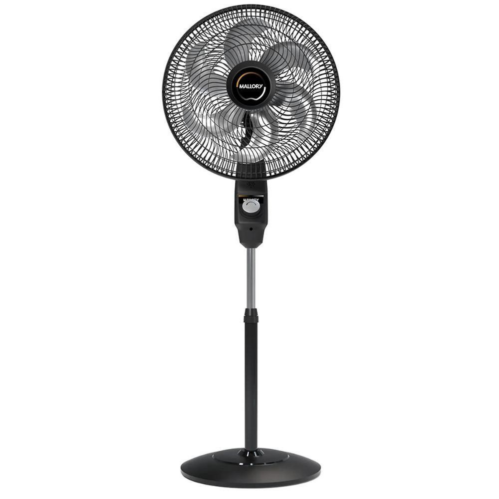 Ventilador De Coluna Mallory éolo 40cm Preto E Grafite 110V em Oferta na Shopee