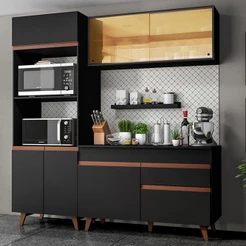 Cozinha Compacta Reims com Armário e Balcão Madesa