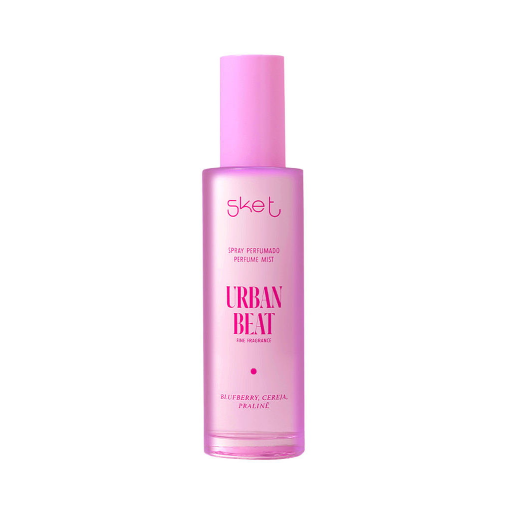 Body Splash Urban Beat Skelt 100ml - Ameixa, Blueberry, Cereja, Mandarina em Oferta na Shopee