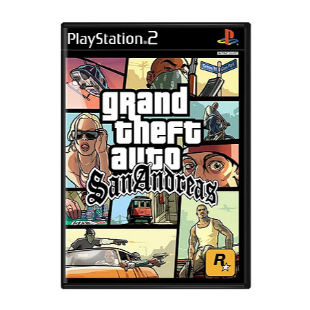 Gta San andreas PT BR Traduzido e Legendado P S 2 em Oferta na Shopee
