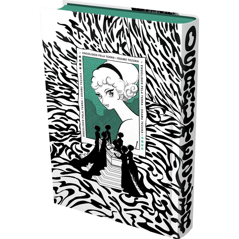 Capa do livro Mangá - Engolidos pela Terra - por Osamu Tezuka - Editora Darkside