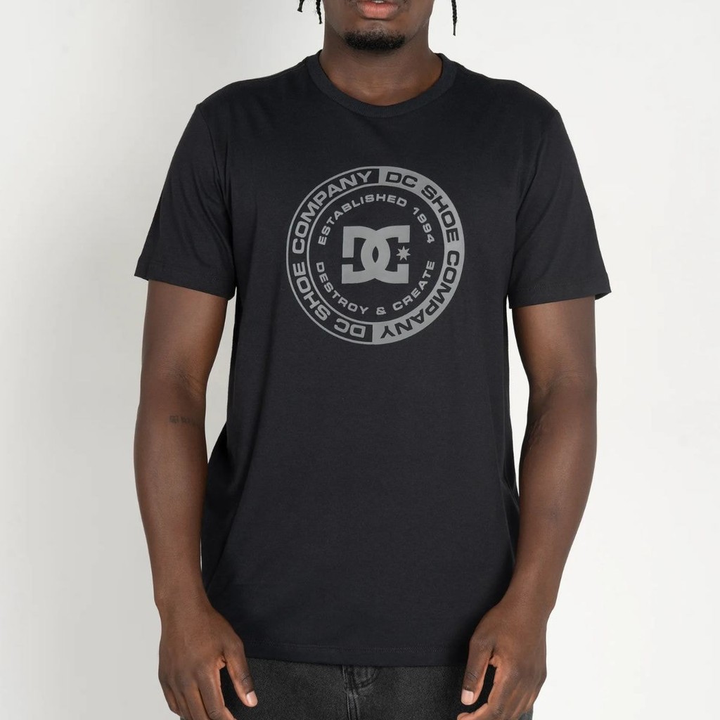 Camiseta Dc Shoes Corpo Preto em Oferta na Shopee