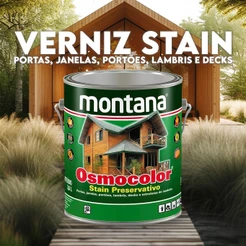 Verniz Osmocolor Stain Madeira Pronto Uso 3,6l - Cores