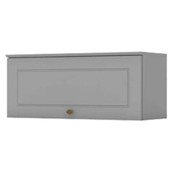 Armário Aéreo 1 Porta Basculante 80 Cm Americana Cinza – Henn
