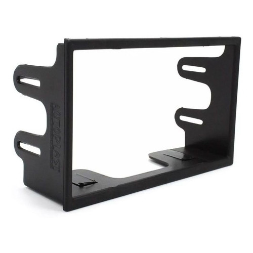 Moldura Painel 2 Din Mp5 Vw Polo Fox Golf Fiesta Ecosport