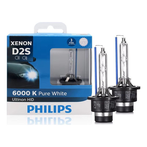 Lâmpada Trem Vision D2s 8000k 35w Ultinon Hid Cool Blue Intense light Xenon