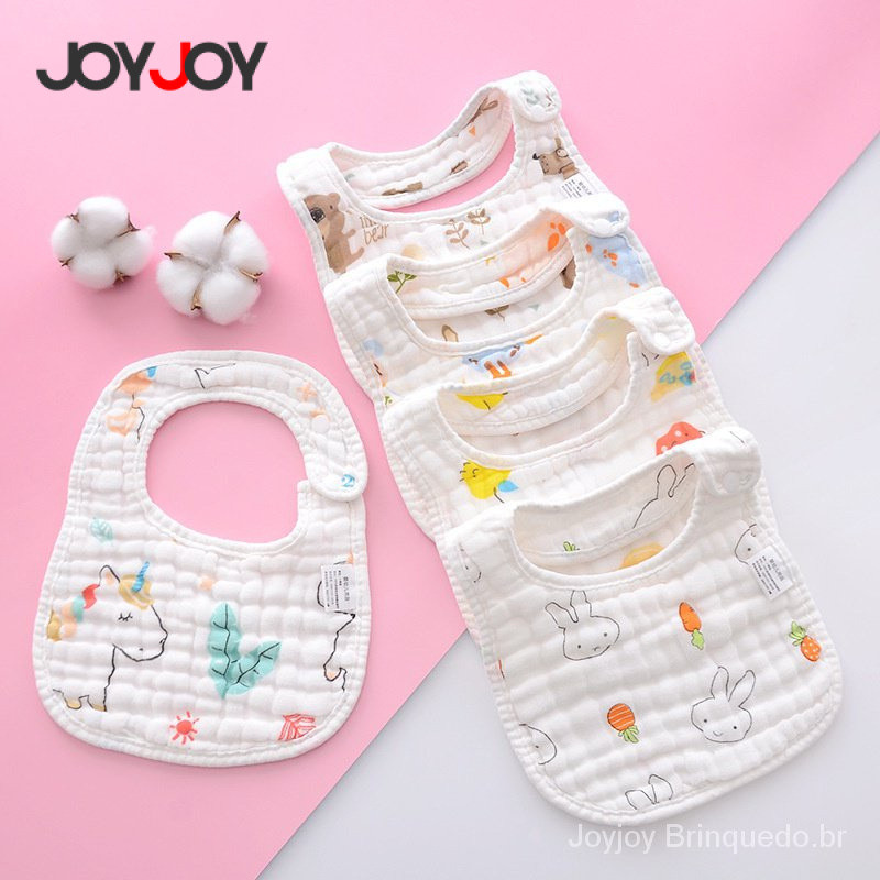 Babetes Juyujiao Baby Bibs Em Forma De U Bandana Alimentando Bib Saliva Toalha CriançAs Menina Menino/Roupas De Bebê/Ban em Oferta na Shopee