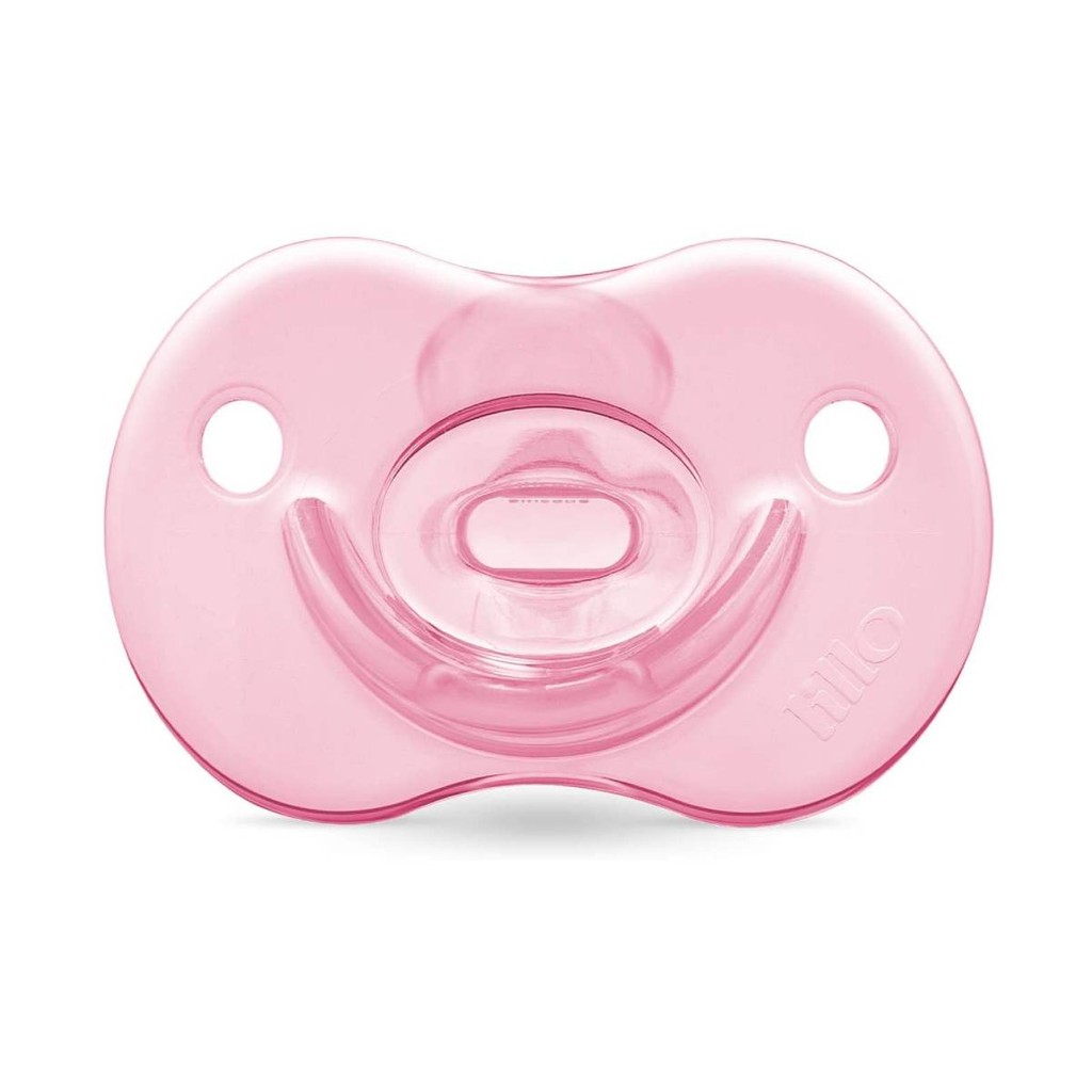 Chupeta Soft Calming 100% Silicone 6+ Meses Rosa - Lillo