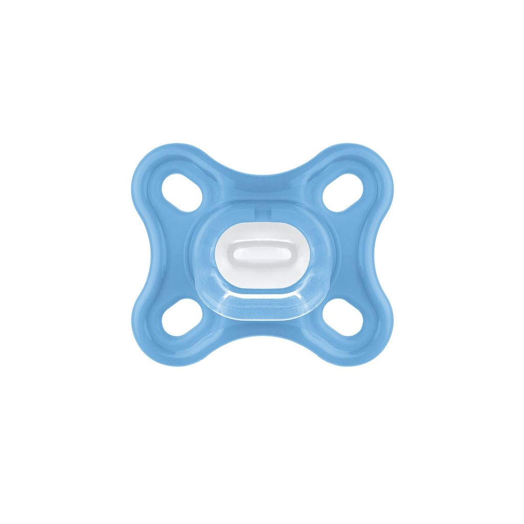 Chupeta Comfort 100% Silicone 0 à 6 Meses Azul - MAM