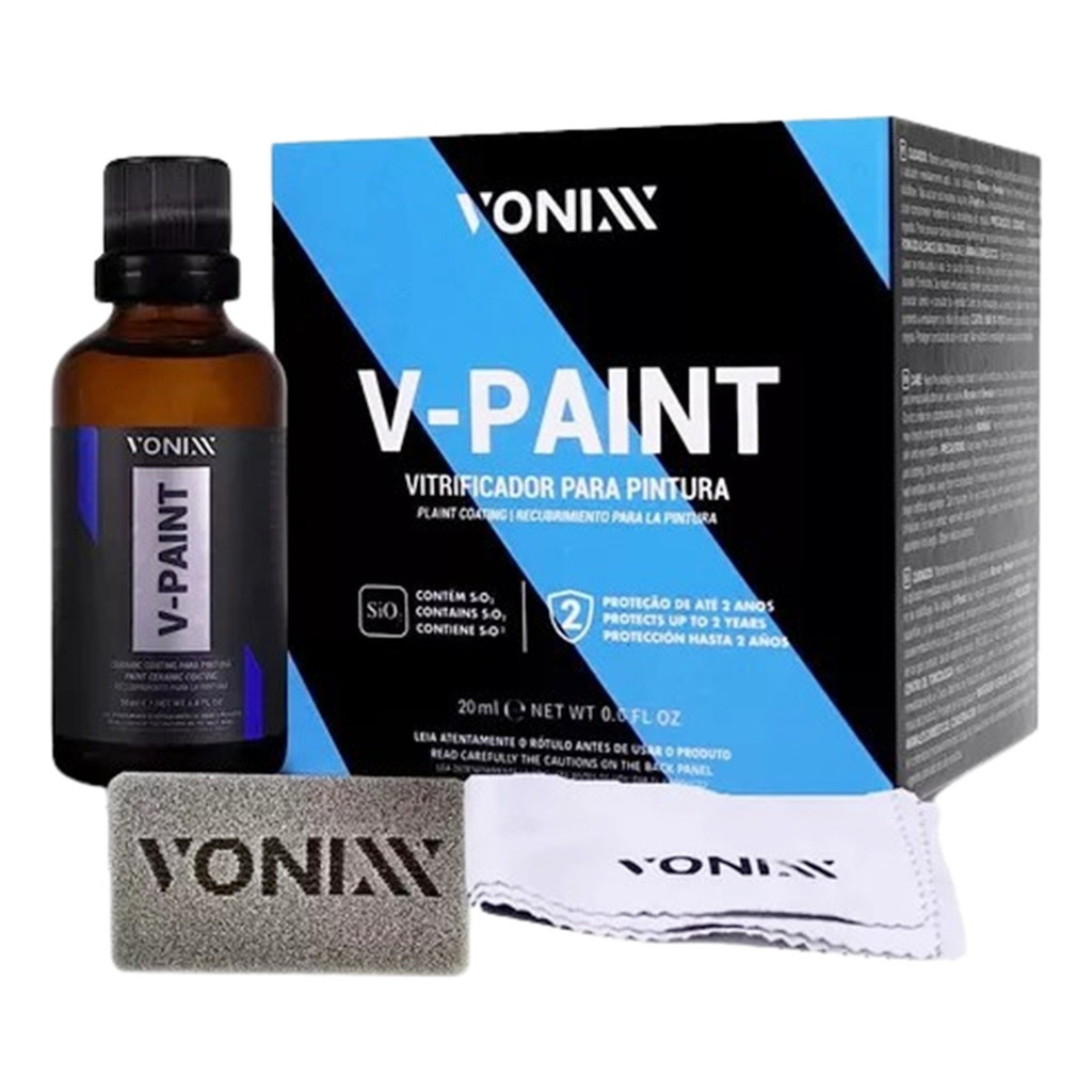 V-paint Vitrificador Pintura 20ml Vonixx V 3 Anos Proteção em Oferta na Shopee