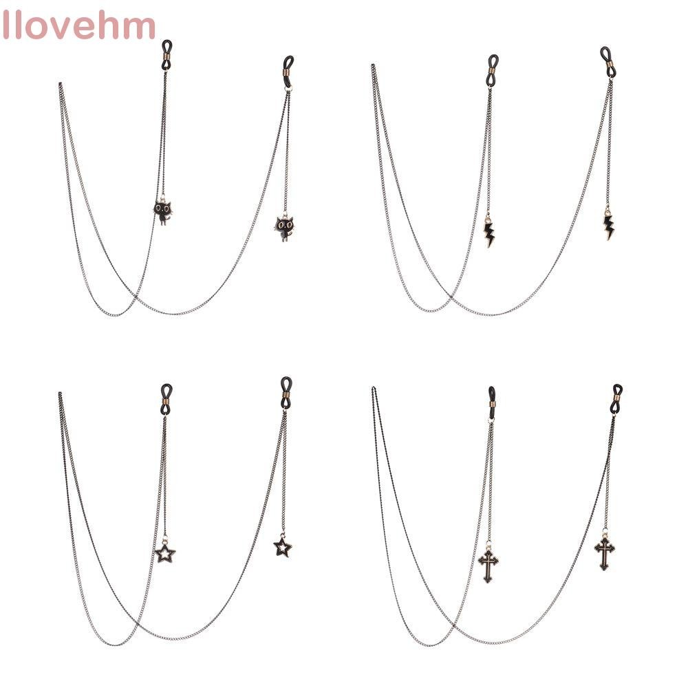 LUCKY-ILOVEHM Colar De Óculos Suporte De Sol Cordão Da Moda