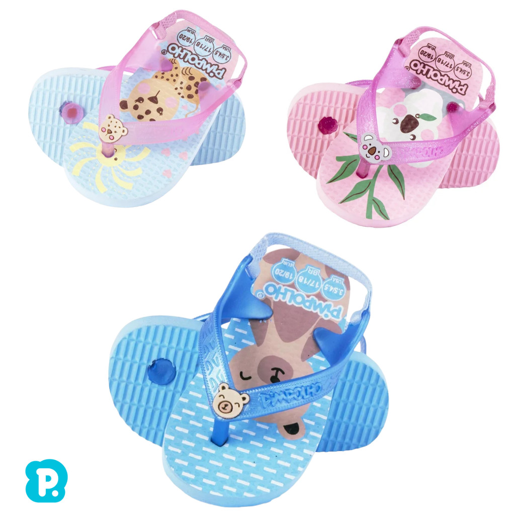CHINELO INFANTIL BABY PIMPOLHO em Oferta na Shopee
