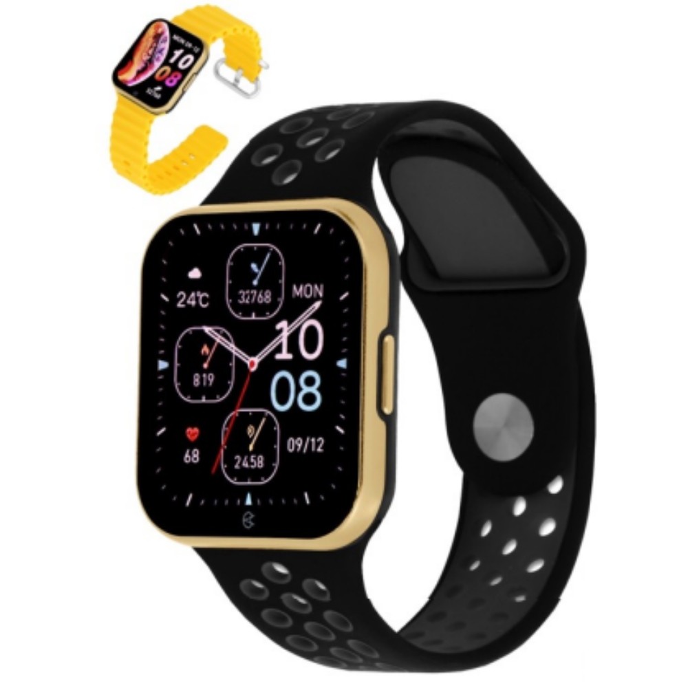 Relógio Champion Smart Watch Preto Amerelo CH50033Z