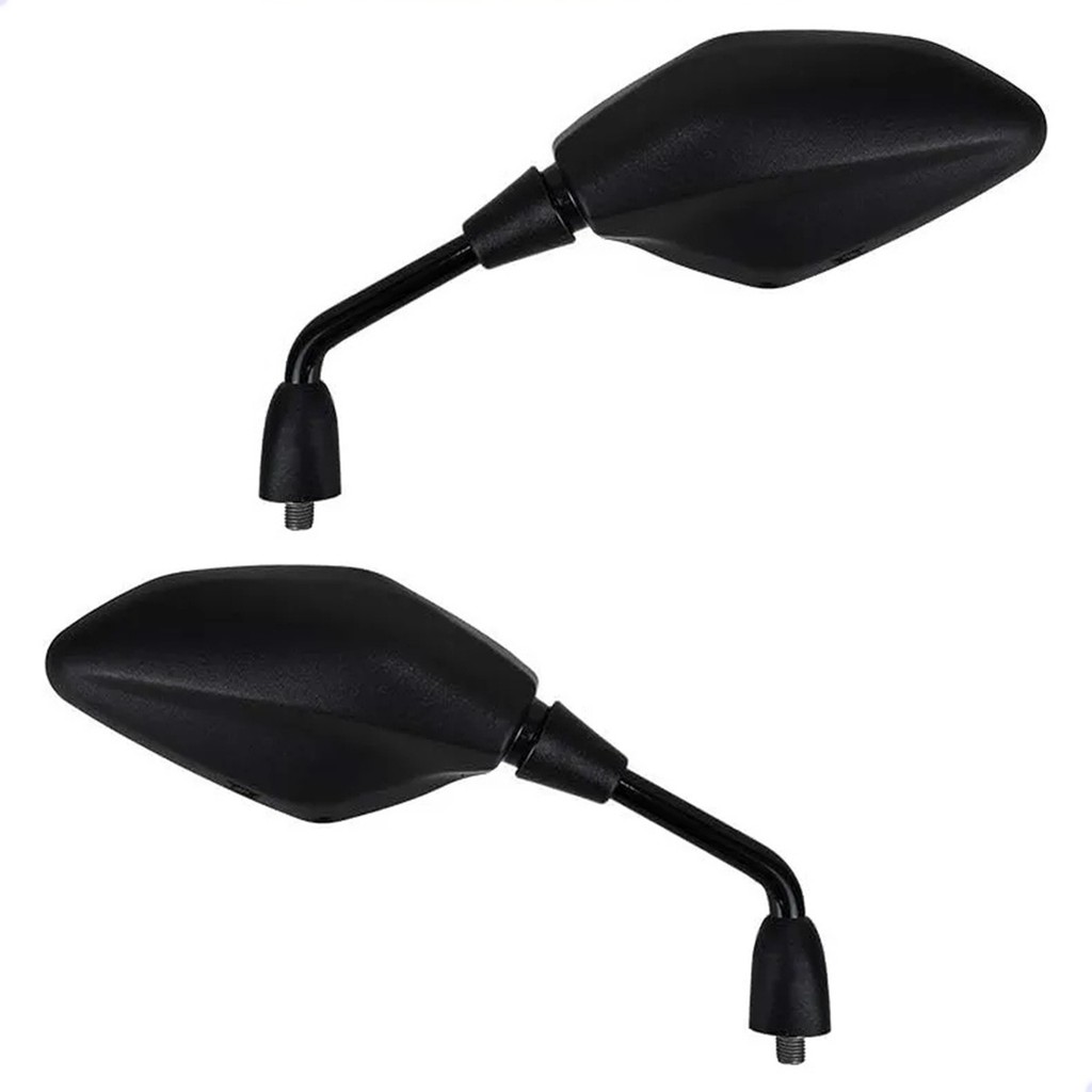PAR ESPELHO RETROVISOR MODELO MT 03 / MT 07 / MT 09 FIXO PARA MOTOS YAMAHA