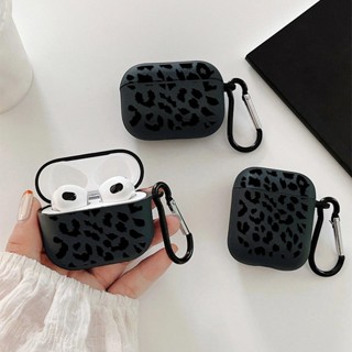 Moda Preto Leopardo Impressão Fone De Ouvido Caso Para Airpods Pro/Pro2 Silicone Capa Protetora 4 1/2 3 em Oferta na Shopee