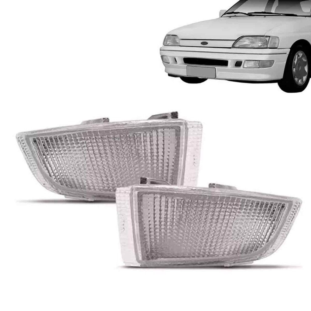 Pisca Parachoque Dianteiro Escort Xr3 93 94 95 Cristal