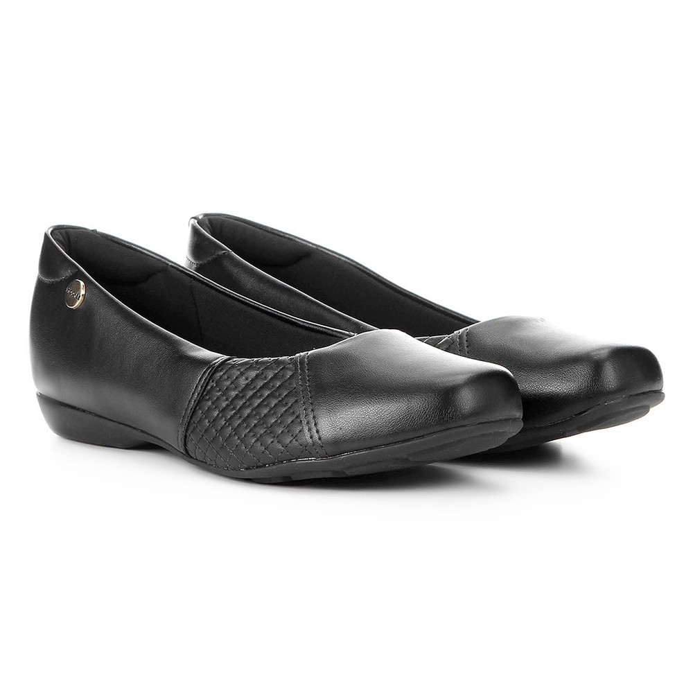 Sapatilha Modare Joanete Feminina - Preto em Oferta na Shopee