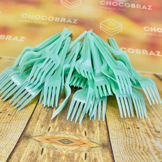 50~250 GARFO SOBREMESA PS VERDE MENTA BELLO FESTAS em Oferta na Shopee