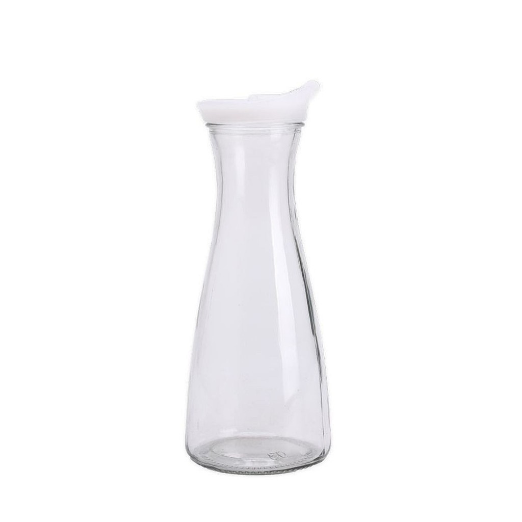 Jarra De Vidro Com Tampa Design Sofisticado para Geladeira