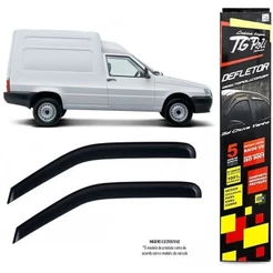 Calha Chuva Defletor TG Poli Fiat Fiorino 1989 a 2013 - 2 Portas
