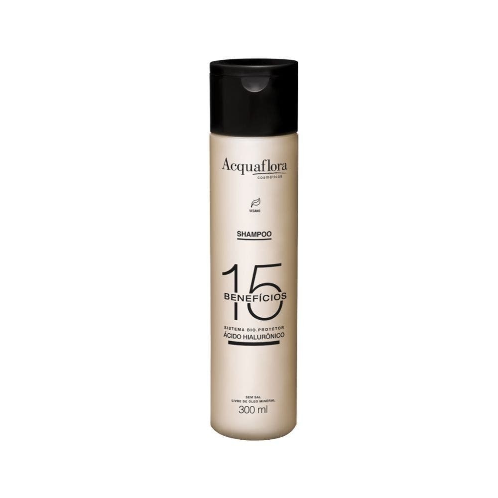 Shampoo Acquaflora 15 Benefícios 300ml em Oferta na Shopee