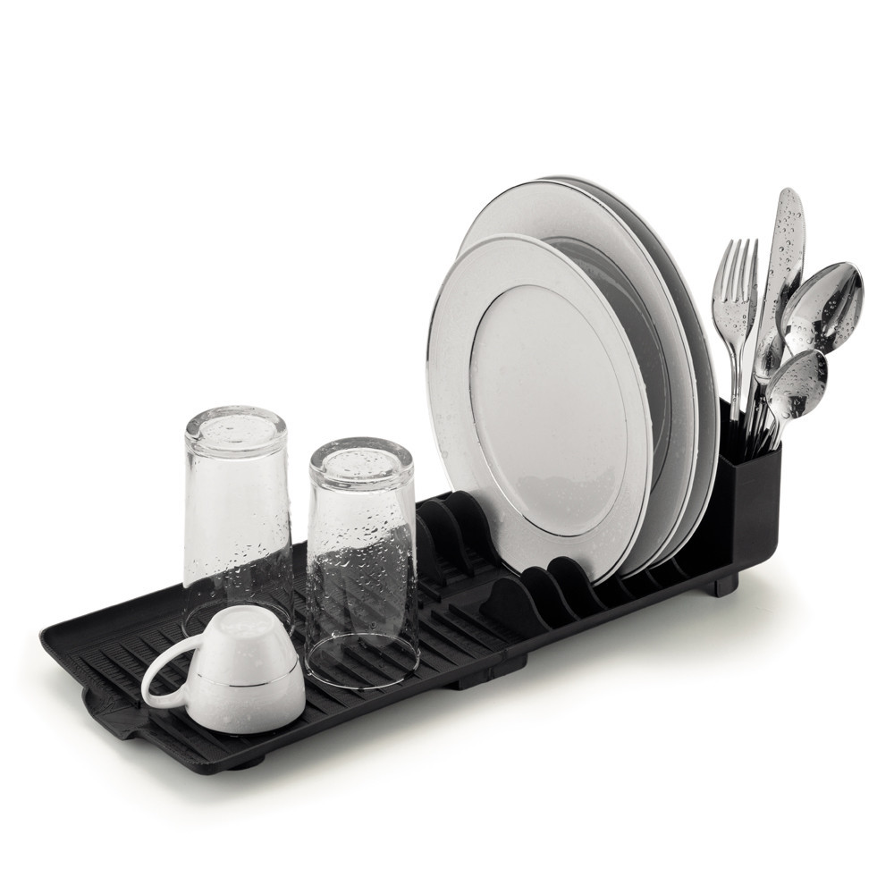 Escorredor de Louças Flat Pia Seca Preto DasPlast - Home & Living