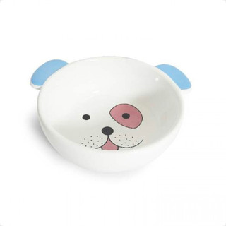 Comedouro Cães The Pets Porcelana Face Dog Azul - 350 mL em Oferta na Shopee