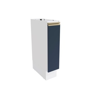 Nicho Porta Condimentos Celeste Kappesberg 100% MDF Branco/Azul 20cm em Oferta na Shopee
