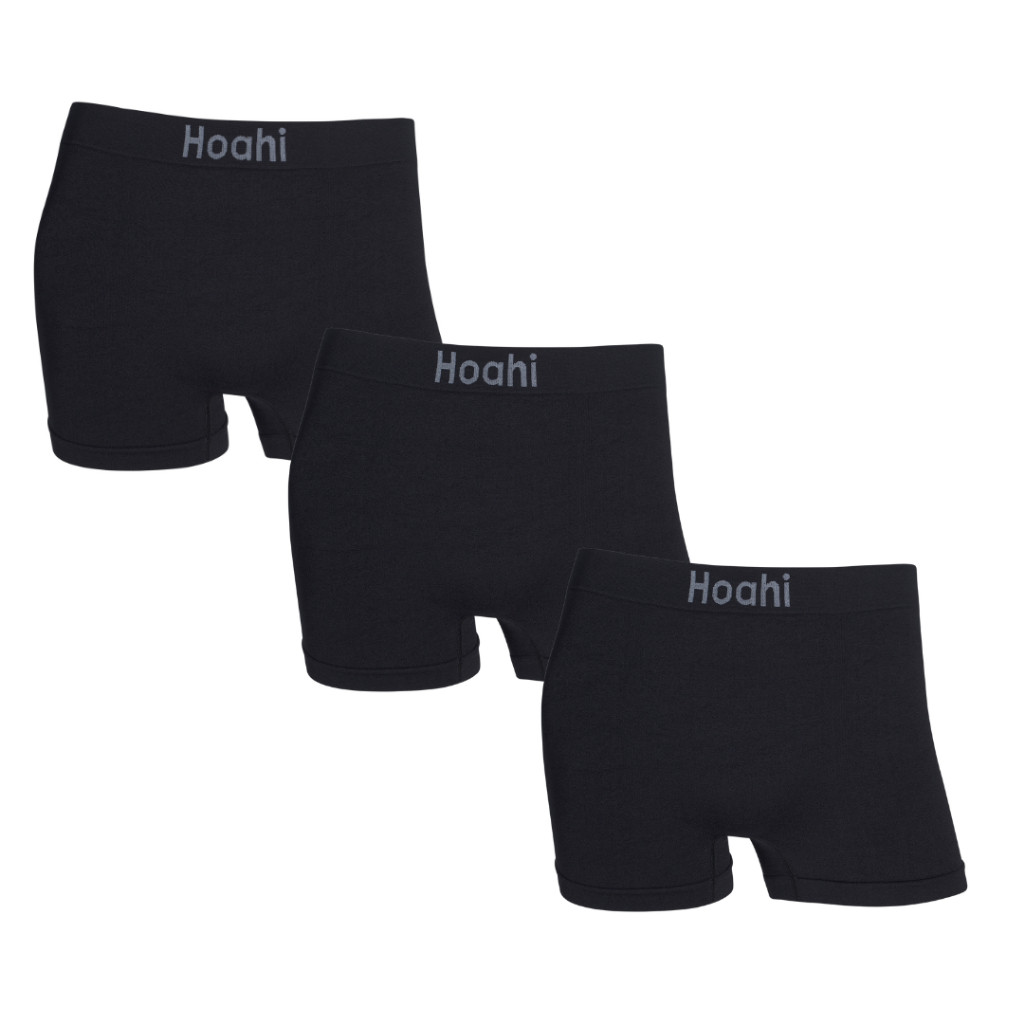 Kit 3 Cuecas Boxer HOAHI em Poliamida/Microfibra Sem Costura em Oferta na Shopee
