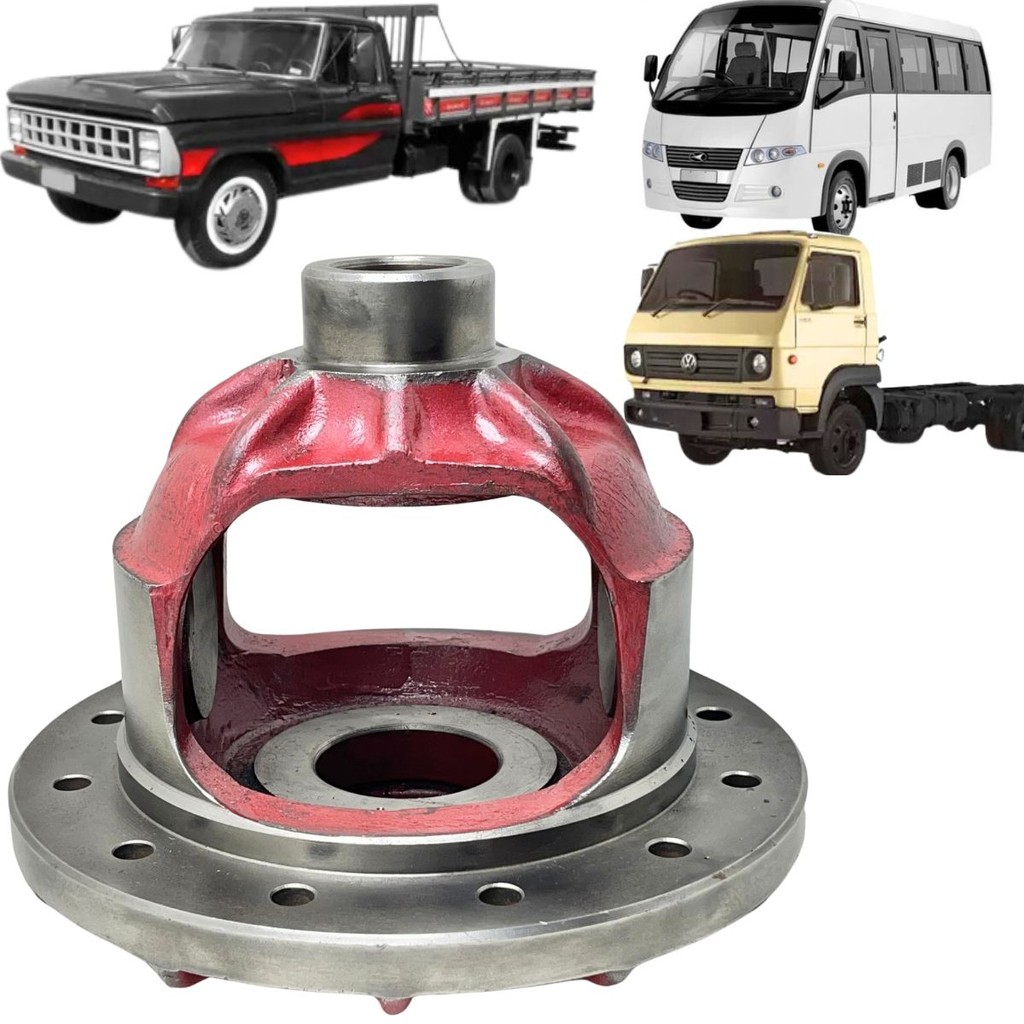 CAIXA SATÉLITE VAZIA DIFERENCIAL BRASEIXOS 411 F350 F400 F4000 72/82 - VOLARE A5 A6 - A40 C40 D40 VW 790 7100 7110 8140