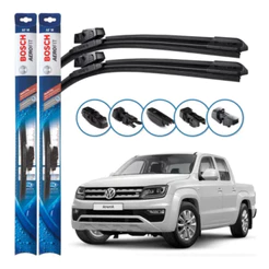 Jogo Palheta Parabrisa Original Bosch Vw Amarok 2013 A 2024
